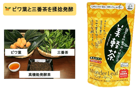 高機能発酵茶「美軽茶」